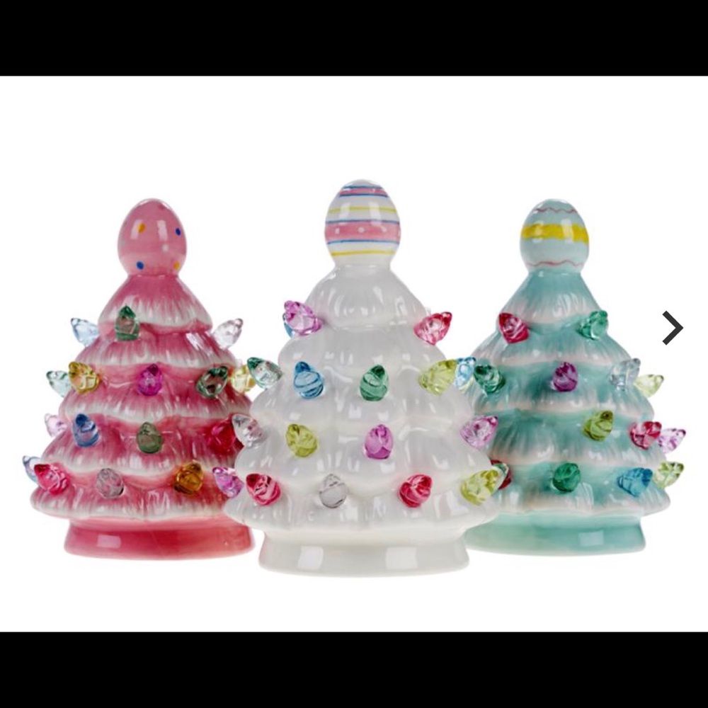 NWT Mr. Cottontail Easter Tree a set of 3